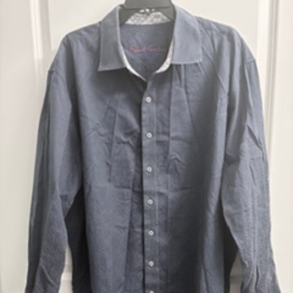 Robert Graham Jacquard Men's Dress Shirt 2XL